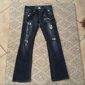 Boot cut jeans